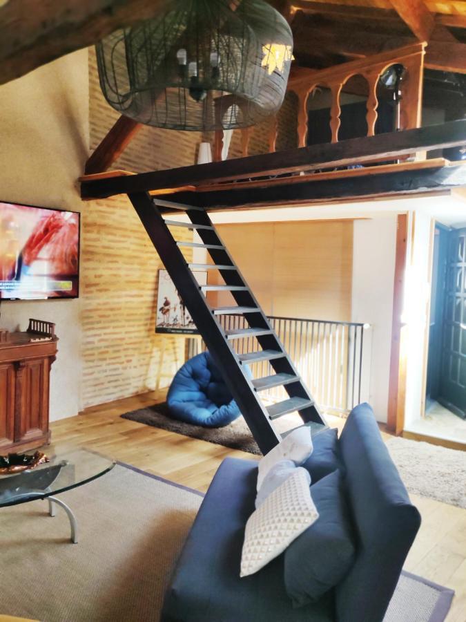 Chez Fanny - Le Loft - Centre Historique Cahors Cathedrale Apartment ภายนอก รูปภาพ