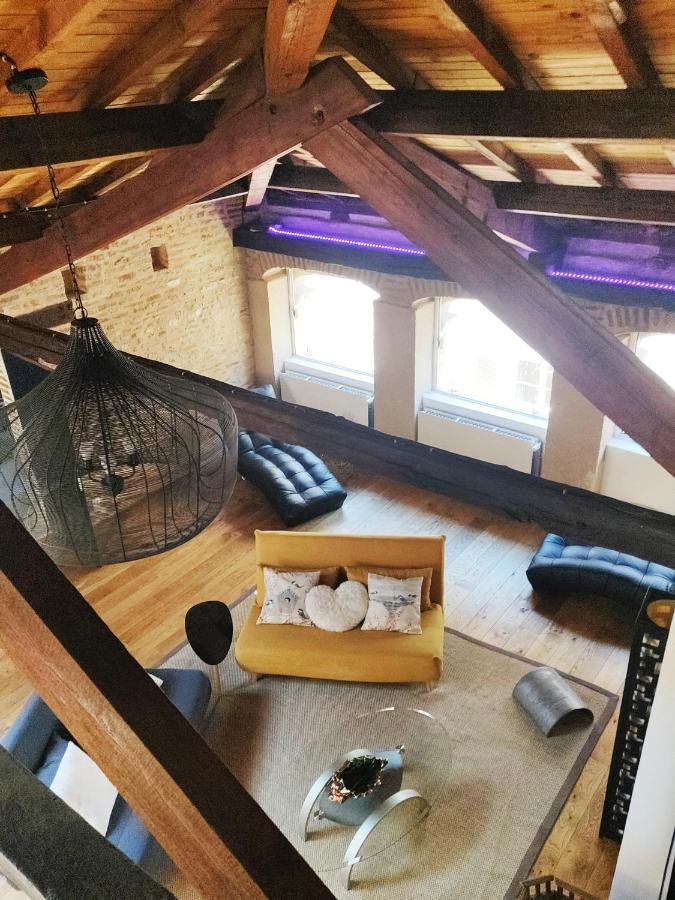 Chez Fanny - Le Loft - Centre Historique Cahors Cathedrale Apartment ภายนอก รูปภาพ