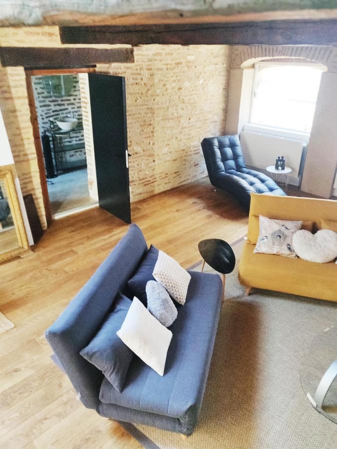 Chez Fanny - Le Loft - Centre Historique Cahors Cathedrale Apartment ภายนอก รูปภาพ
